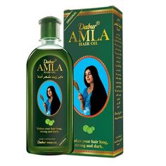 Dabur Amla Hair Oil combines the goodness of amla fruit (Indian gooseberry) with a blend of vegetable and mineral oils to promote long, healthy hair. Regular application can assist in reducing split ends and minor hair loss. Dabur Amla Hair Oil has been the secret of beautiful hair in India and around the world for over 50 years. Size: 16.9 fl oz.