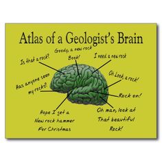 a yellow poster with the words atlas of a golgoist's brain