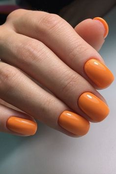 Manicure Photography, Orange Manicure, Nails Sunset, Photography Nails, Jess Day, Short Natural Nails, Ideas Uñas, Overlay Nails, Wedding Manicure