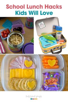 school lunch hacks that kids will love to eat and have fun on the go