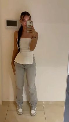 Basic Baddie Outfits For School, Fashionable Outfits Summer, Zara Outfit 2020, Host Outfit, Outfit First Day Of School, Casual Wear Fashion, First Day Of School Outfits, Zara Fashion Outfits