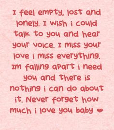 Best Friend Breakup Quotes, I Miss Everything, Friend Breakup, I Feel Empty, Hear Your Voice, Ex Quotes, Missing You Love, Try Not To Cry, Makeover Bedroom