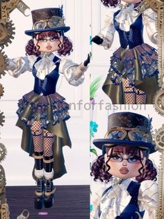 Dti Outfits Ideas Photographer, Aesthetic Dti Outfit, Dti Steampunk Fits, Cute Dti Fits, Dti Theme Outfits, Dti Theme Ideas, Steampunk Dress To Impress, Dti Outfits Ideas, Dti Theme