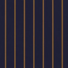 a dark blue and gold striped wallpaper with vertical lines in the center, as well as an orange stripe