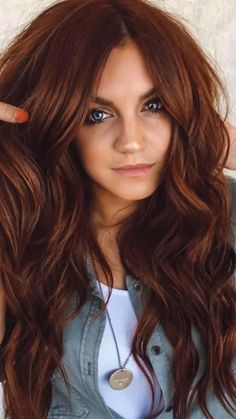 Auburn Hair Styles, Color Hair Styles, Hair Ginger, Rambut Brunette, Ginger Hair Color, Red Brown Hair, Hair Color Auburn, Auburn Hair