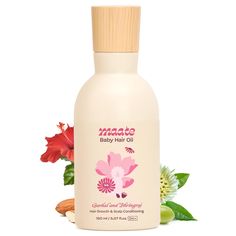 PRICES MAY VARY. Our 100% Natural baby hair oil is enriched with 15 precious oils and handpicked herbs. Ayurveda-inspired and scientifically proven for targeted benefits. Handcrafted using Amla Hibiscus, Bhringraj, Holy Basil extracts with Curry Leaf, Sage, Olive and vitamin-rich Sweet Almond Oil. Nourishes hair follicles. Promotes healthy hair growth. Conditions baby's tender scalp. No Parabens/SLS/SLES/Mineral Oil/Silicones/Added Colors/Artificial Fragrances. Pediatrician Tested, Dermatologica Baby Oil For Hair, Hair Oil With Curry Leaves, Hair Oil Organic, Hair Oil For Hair Growth, Amala Hair Oil, Japanese Honey Hair Oil, Curry Leaf, Oil For Hair Growth, Oil For Hair