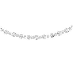 Need a glint of glam for your next special occasion? Here it is. This choker necklace dazzles with the brilliance of large and small cubic zirconia Diamonique simulated diamonds to elevate any look. Necklace Sterling Silver, Spring Rings, Heart Necklace, Baguette, Fall In Love, Diamond Necklace, Cubic Zirconia, Choker, Choker Necklace