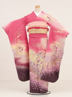 Japanese Traditional Clothes, Cottage Dress, Japan Outfits, Dress Sketch, Japanese Colors