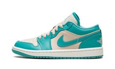 Women Air Jordan Low DC0774 131 Nike Baskets, Air Jordan 1 Low Unc, Jordan 1 Low Unc, Womens Air Jordan, Air Jordan Low, Teal Shoes, Gymnastics Shoes, Jordan Low, Nike Air Jordan 1 Low