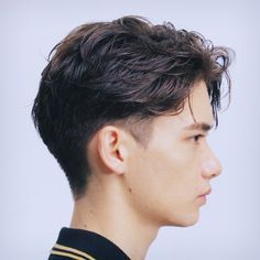 Low Taper Messy Middle Part, Middle Part Hairstyles Men Back, Low Taper Fade Haircut Middle Part, Back Of Hair Men, Middle Part Men Short, Asian Low Taper, Under Cut For Men, Low Taper Fade Middle Part, Mens Haircut Thick Hair