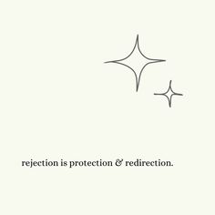 a white background with the words reflection is protection & redirection written below it