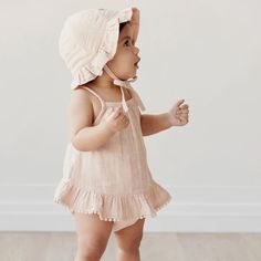 Organic Cotton Muslin Zoe Set - Dusky Rose 2 Year Rylee And Cru Fin & Vince Wild Wawa Baby Mebie Baby Zara Baby H&M Childhoods Clothing Quincy Mae Kate Quinn Misha & Puff Jamie Kay Millk Aro Kyte Pehr Sleeveless Summer Play Sets, Pink Summer Play Sets, Pink Play Sets For Summer, Wild Wawa, Misha Puff, Rylee And Cru, Quincy Mae, Jamie Kay, Kate Quinn