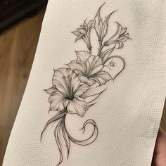 Gladiolus Tattoo Design Pack Lily Flower Hand Tattoo, Cardinal Hand Tattoo, Female Tattoos Arm, Flowers Wrist Tattoo, Gladiolus Tattoo Design, Whimsical Tattoo Sleeve, Gladiolus Flower Tattoo, Gladiolus Tattoo