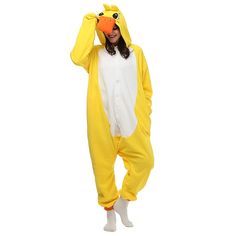 PRICES MAY VARY. Soft and comfortable. high quality. it keeps warm in autumn and winter and a better choice for carnival costume. The Animal Duck Onesie is comfortable and suitable for both men and women, can be worn at home, staying in the couch and enjoying leisure with the family. Occasion: Halloween, Christmas, Children’s Party, Carnival, Costume, Birthday Game. Many animal style, very friendly, The animal suit has a sweet face, makes your dreams become reality costume! Please check the size Duck Onesie, Adult Mermaid Costume, Pyjamas Onesie, Adult Onesie Pajamas, Duck Costumes, Costume Carnaval, Pajama Costume, Halloween Party Costume, Onesie Costumes