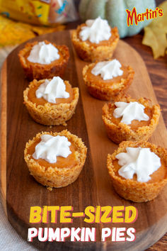 Serve these Bite-Sized Pumpkin Pies using Martin’s Sweet Party Potato Rolls for the perfect Thanksgiving dessert! Party Potatoes, Mini Pumpkin Pies, Pumpkin Pies, Sweet Party, Perfect Thanksgiving, Sausage Gravy