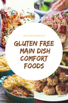 gluten free main dish comfort foods