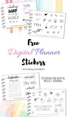 Free digital planner stickers for digital bullet journal in the GoodNotes iPad planner #digitalplanner #digitalbulletjournal Good Notes Planner Stickers, Stickers For Ipad Planner, Halloween Digital Planner Stickers, Goodnotes Notes Stickers Free, Stickers For Digital Planner Free, Png Planner Stickers Free, Goodnotes Planner Stickers Free, Goodnotes 5 Stickers Free, Goodnotes Digital Stickers Free