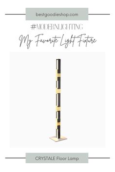 CRYSTALE Floor Lamp Diy Outdoor Weddings, Contemporary Floor Lamps, Floor Lamp Design, Farmhouse Lighting, Landscape Decor