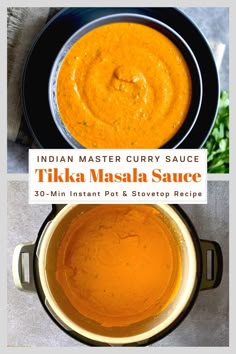 An authentic Tikka Masala Sauce recipe with a blend of spices that is smooth, creamy and ready in under 30 minutes in the Instant Pot or on the Stove. #tikkamasalasauce #instantpot #stove #spicecravings Tikka Masala Spice Blend, How To Make Tikka Masala Sauce, Authentic Tikka Masala, Indian Simmer Sauce, Tika Masala Sauce Recipe, Easy Tikka Masala Sauce, Tiki Masala Sauce, Homemade Tikka Masala Sauce, Instant Pot Tikka Masala