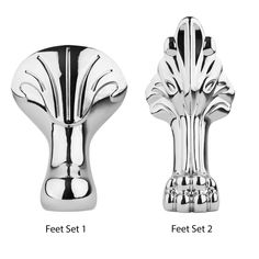 three different styles of vases on white background