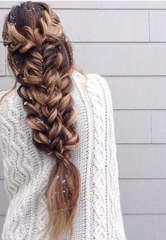 Natural Hair Styles Ideas, Braids Blonde, Girly Hairstyles, Long Hair Trends, Hair Tricks, Hair Styles Ideas, French Braid Hairstyles, Hair Techniques