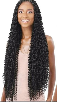 Freetress Water Wave, Crochet Hair Styles Freetress, Hot Curlers, Crochet Braids Freetress, Water Wave Crochet, Wave Crochet, Grease Hairstyles, Polished Hair, Types Of Braids