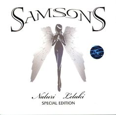 the cd cover for samson's album, featuring an image of a woman with wings