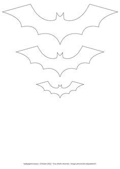 the batman logo is shown in black and white, as well as an outline drawing