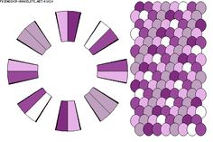 an image of a purple and blue pattern