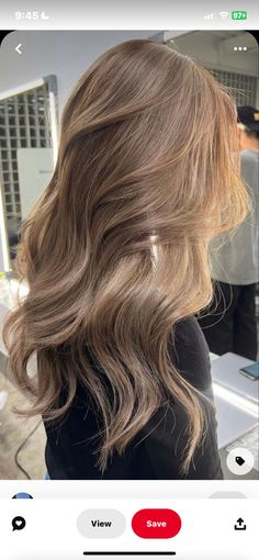 Light Brown Hair With Dark Blonde Highlights, Pretty Dark Blonde Hair, Balayage Hair On Dirty Blonde, Light Brown Hair For Summer, Light Brown Hair Color Ideas With Highlights, Hair Inspo Dark Blonde, Hair Color Ideas For Brunettes Light, Natural Mousy Blonde Hair, Brown Hair Colors Aesthetic