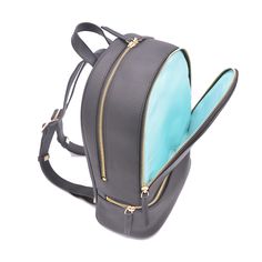 This beautiful design is taking a backpack purse to an elevated level. The Sarah mini is a gorgeous full grain pebbled leather backpack purse that will leave you feeling chic and polished when heading into an important meeting, traveling across the world, running errands, and also on date night. It will easily fit your wallet as well as a our Everyday Packing Totes filled with on the go necessities. MATERIAL full grain pebbled leather wipeable vibrant mint colored nylon lining premium gold hardw On Date, Luggage Organization, Leather Backpack Purse, Black Pebbles, Mint Color, Mini Backpack, Backpack Purse, Pebbled Leather, Running Errands