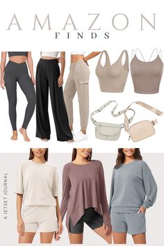 Discover the best athleisure finds on Amazon that combine quality and affordability. From long-line bra cami tanks perfect for workouts and casual outfits to the softest Modal line for ultimate comfort, these pieces are essential for your active lifestyle. Don't miss the viral crossover leggings, ideal for the gym, yoga, or lounging, and the soft flowy tops with thumb holes for outdoor hikes. Shop now and elevate your athleisure game with these top picks! Capricorn Fashion, Yoga Outfits For Women, Workout Sets Outfit, Finds On Amazon, Crossover Leggings