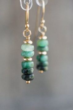 Anting Manik, Raw Emerald, Jewelry Editorial, Ideas Jewelry, Earrings Gemstone, May Birthstone, Handcrafted Artisan Jewelry, Bob Styles, Handmade Jewelry Diy