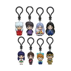 UCC DISTRIBUTING INC. Impulse Buying Inuyasha Mini Figures with Clip, Assortment, 1 Count 841092148078 Backpack Clips, Inuyasha Funny, Inuyasha And Sesshomaru, Girly Movies, Party Expert, Smart Art, Indoor Toys, Jewelry Accessories Ideas, Blind Bags