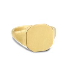 22K GOLD OCTAGON SIGNET RING • DESIGNED AND HAND FORGED IN NEW YORK • SIZE: 7.5 Please email info@elihalili.com or call the studio at 212-941-7979 for any inquiries. Knick Knacks, 22k Gold, Hand Forged, Signet Ring, The Studio, Size 7, New York, Ring, Gold