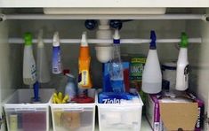 the inside of a refrigerator with toothbrushes and other items