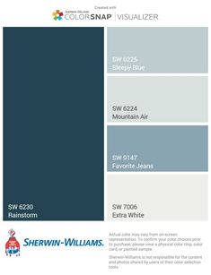 the color scheme for sherwinn williams's paint