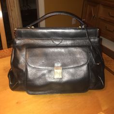 Excellent Condition, Only Carried A Few Times, Black Leather Tory Burch Handbags, Tory Burch Bags, Tory Burch Bag, Leather Backpack, Tory Burch, Satchel, Black Leather, Bag Lady, Backpacks