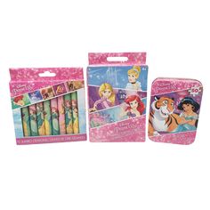 the disney princess pencils are in their packaging