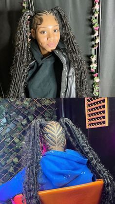 Feed In Braids Hairstyles, Quick Weave Hairstyles, Box Braids Hairstyles For Black Women, Cute Braided Hairstyles, Braided Cornrow Hairstyles, Cute Box Braids Hairstyles, Braided Hairstyles For Teens