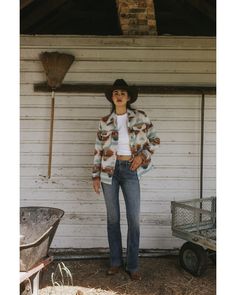 Southwestern Print, Personal Style, Long Sleeves, Wool, Collar, How To Wear