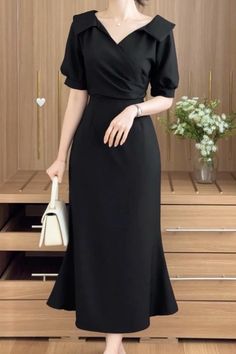 Simple Party Dress, Jumpsuit Elegant, Stylish Dress Designs, Classy Dress, Stylish Dresses, Simple Dresses, Feminine Style, Ideias Fashion, Designer Dresses