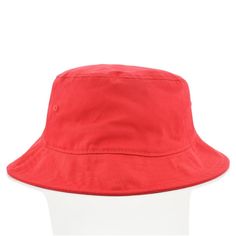 Lifeguard Bucket Hat - JustLifeguard Red Bucket Hat For Outdoor, Red Bucket Hat With Short Brim For Outdoor, Red Short Brim Bucket Hat For Outdoor, Casual Hat Bands One Size Fits Most, Red Wide Brim Bucket Hat For Outdoor, Red Outdoor Bucket Hat With Short Brim, Casual Red Flat Brim Bucket Hat, Solid Color Flat Brim Bucket Hat, Adjustable Red Sun Hat For Outdoor