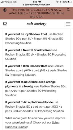 Redken Shades Eq Formulas, Redken Color Formulas, Shades Formulas, Redken Formulas, Toner Formulas, Matrix Hair Color, Hair Formulas, Hair Formula, Redken Hair Color