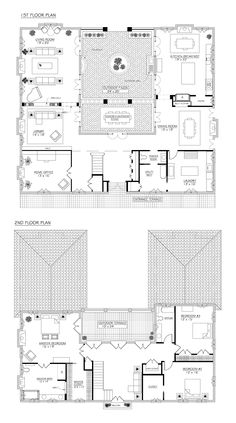 two story house plans with an open floor plan