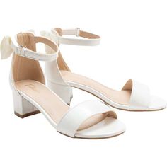 Introducing the White Satin Banded Block Heels by Tulleen, showcasing a pristine white satin finish that radiates sophistication and grace. The luxurious satin texture adds a refined touch to these heels, making them an ideal choice for little girls who appreciate a polished and elegant appearance. Crafted with a block heel and a low heel profile, these sandals ensure both comfort and stability. The block heel provides a chic lift while maintaining practicality for daily wear or special events. Block Heels Shoes, Sandal Design, Satin Texture, Heels White, Short Heels, Chic Sandals, Block Heel Shoes, White Heels, Shop Shoes