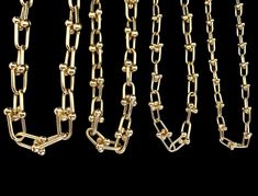 Handmade | 18K Yellow Gold Metal: 18K Yellow Gold Style: Chain Necklace Chain Size: 18" Luxury Gold Cable Chain Necklace, Gold N, Necklace Chain, Gold Style, Chains Necklace, Gold Metal, Chain Necklace, Gold Necklace, Yellow Gold