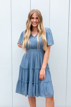 Peacock Blue Dress, Modest Homecoming Dresses, Modest Midi Dress, Modest Maxi, Dress With Ruffle Sleeves, Modest Tops, Perfect Bridesmaid Dress, Modest Bridesmaid Dresses, Skirt Fabric