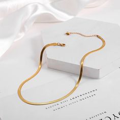 MINIMALIST NECKLACE – MANDUORAN Trendy Clavicle Chain Necklace As Gift, Modern Rose Gold Tarnish-resistant Necklaces, Minimalist Metal Snake Chain Jewelry, Modern Silver Gold-plated Necklaces, Metal Snake Chain Jewelry For Collarbone, Minimalist Rose Gold Jewelry For Mom, 16 Inch Pendant Necklace For Gift, Minimalist Rose Gold Jewelry Gift For Mom, Modern Silver Gold-plated Necklace