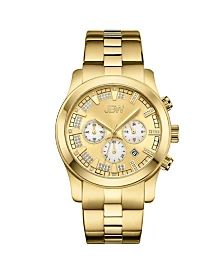 Jbw Men's Phantom Diamond (1 ct.t.w.) Stainless Steel Watch & Reviews - Macy's Air Jordan 13 Retro, Wrist Game, Electronic Gifts, Jet Setter, Jordan 13, Mens Cologne